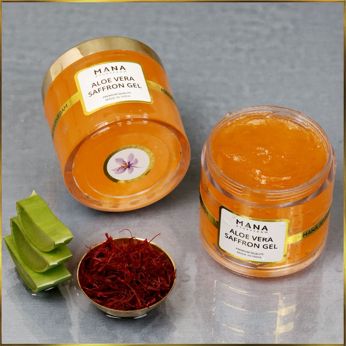 Aloe Vera Saffron Gel