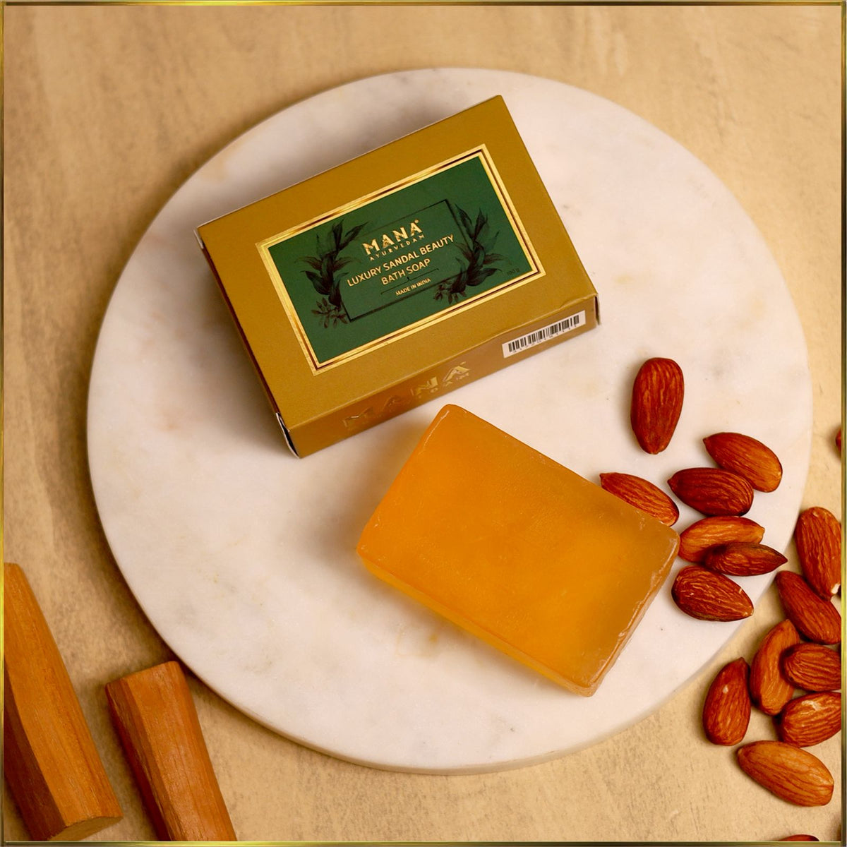 Luxury Sandal Beauty Bath Soap