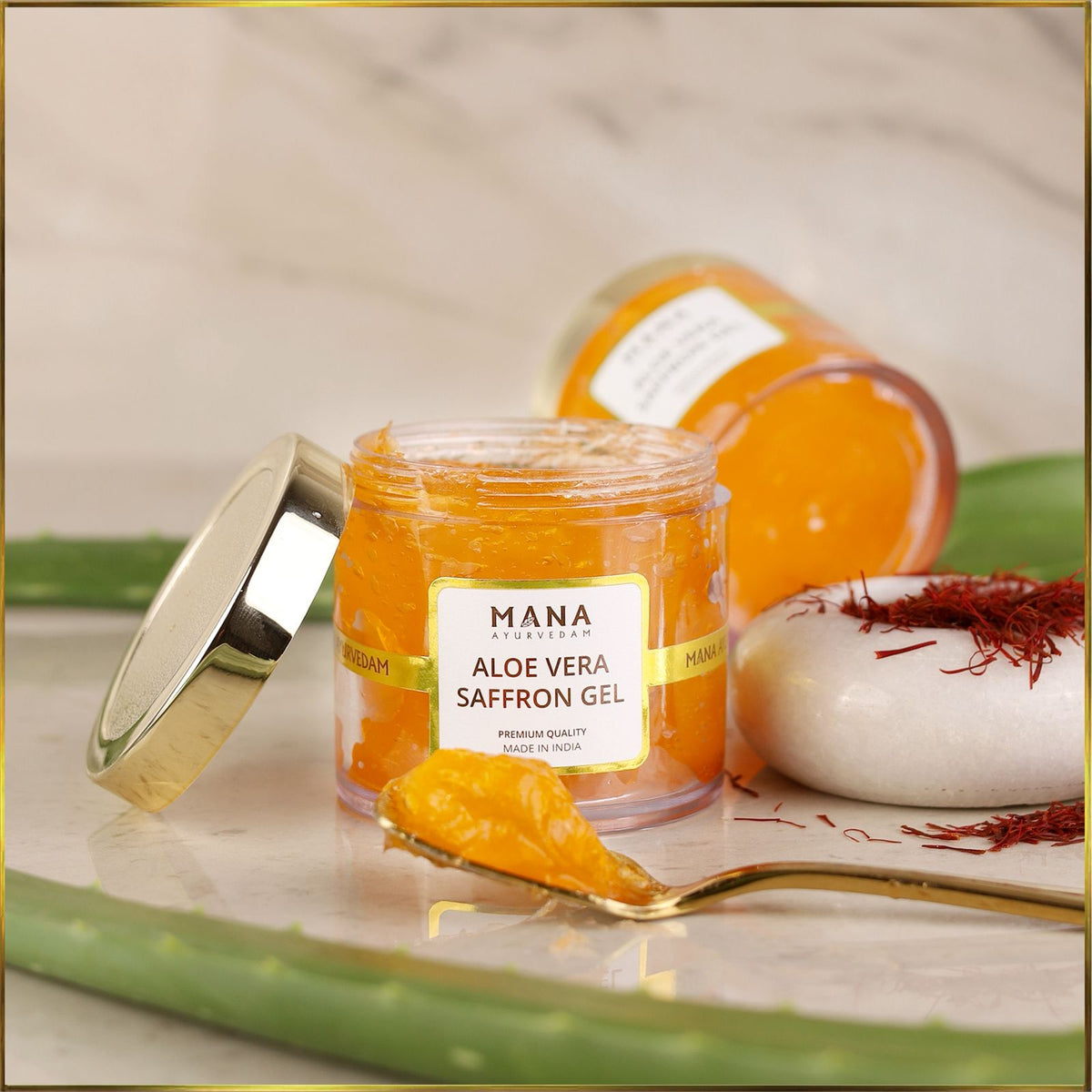 Aloe Vera Saffron Gel