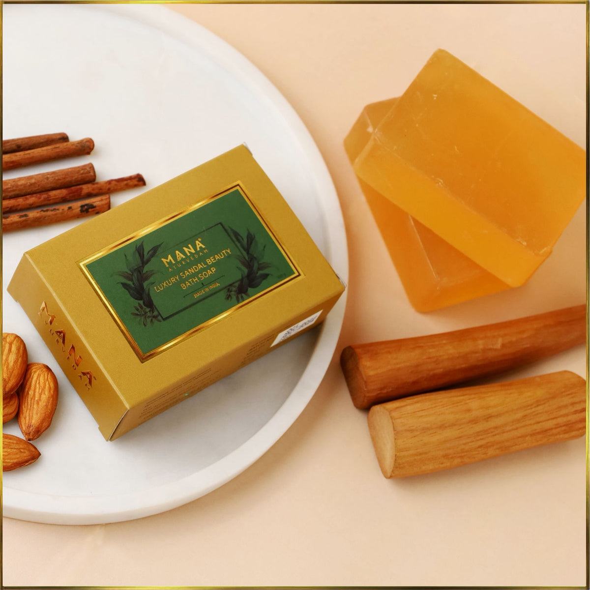 Luxury Sandal Beauty Bath Soap